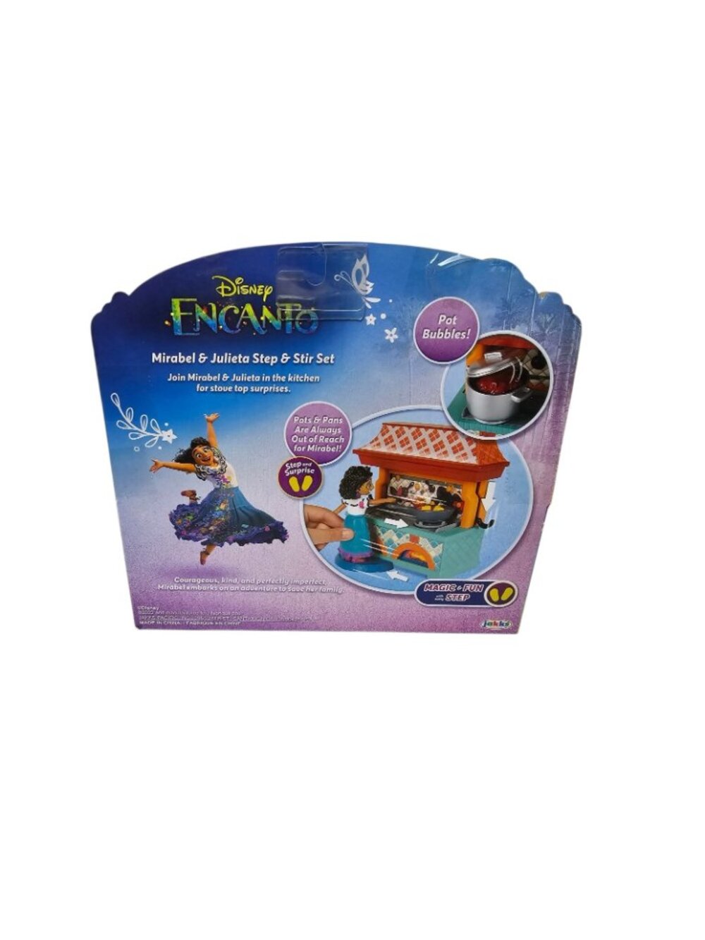 Encanto Disney Mirabel and Julieta Step and Stir Doll Playset 9 Pieces, New - Picture 2 of 6